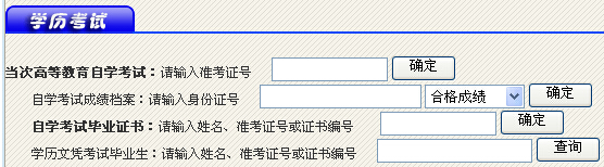 2015年4月浙江省自考成绩查询入口